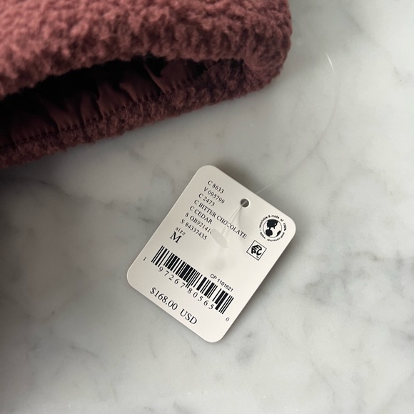 NWT Free People FP Movement Hit the Slopes Fleece in Bitter Chocolate Sz Medium - Picture 12 of 15